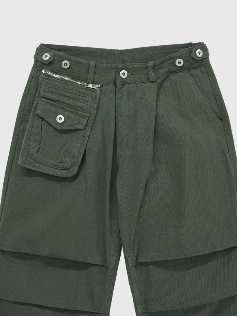 panel pocket cargo pants
