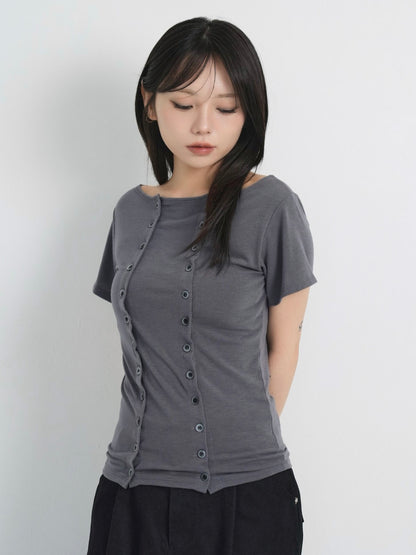 double button tops