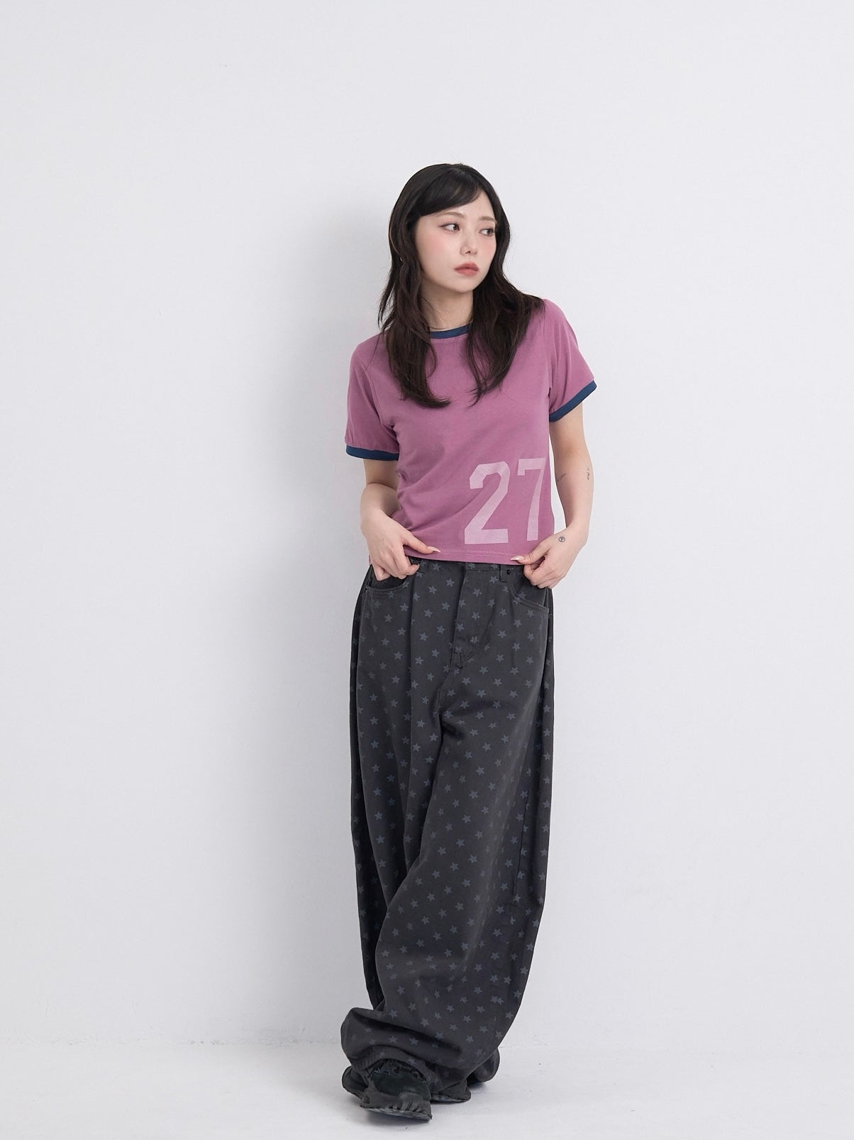 27 star ringer tops