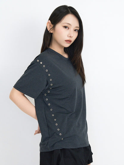eyelet line tops