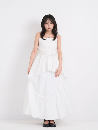 shirring peplum tops