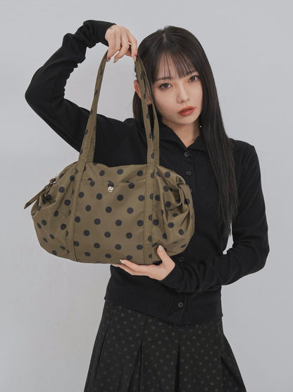 polka dot bag