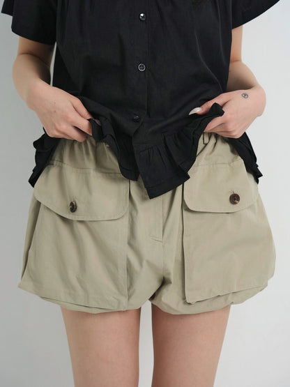 cargo balloon shorts