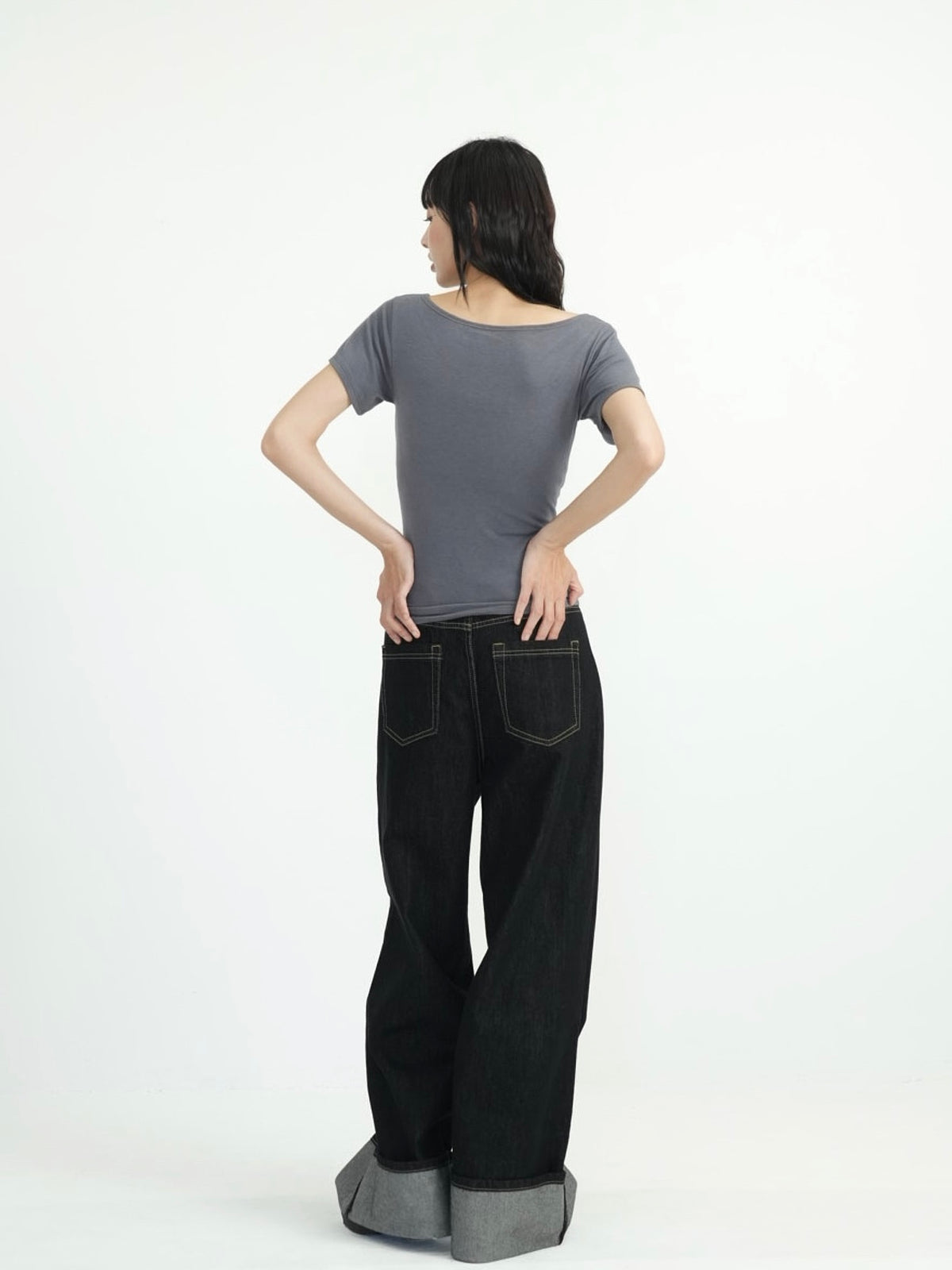 double button tops