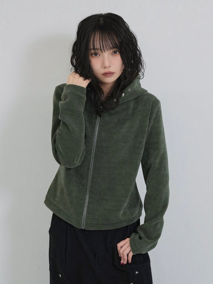 fabric hood zip tops