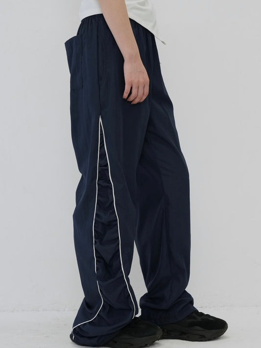 piping shirring pants