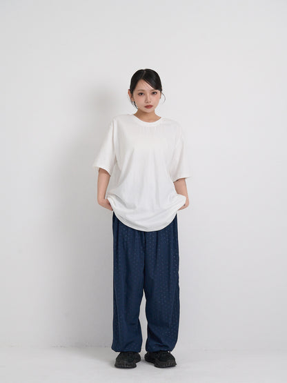drawstring dot pants