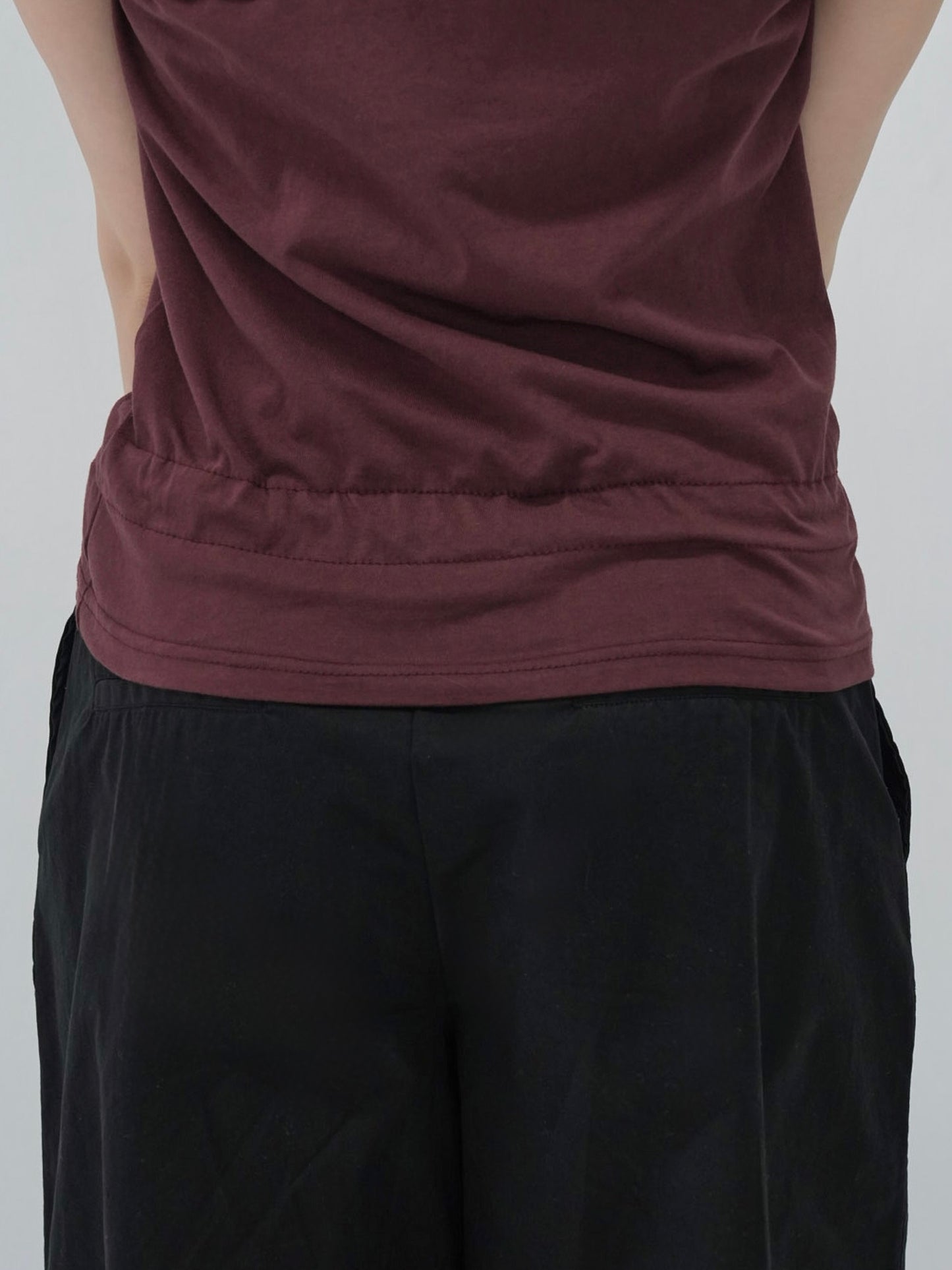 ribbon strap gather tops