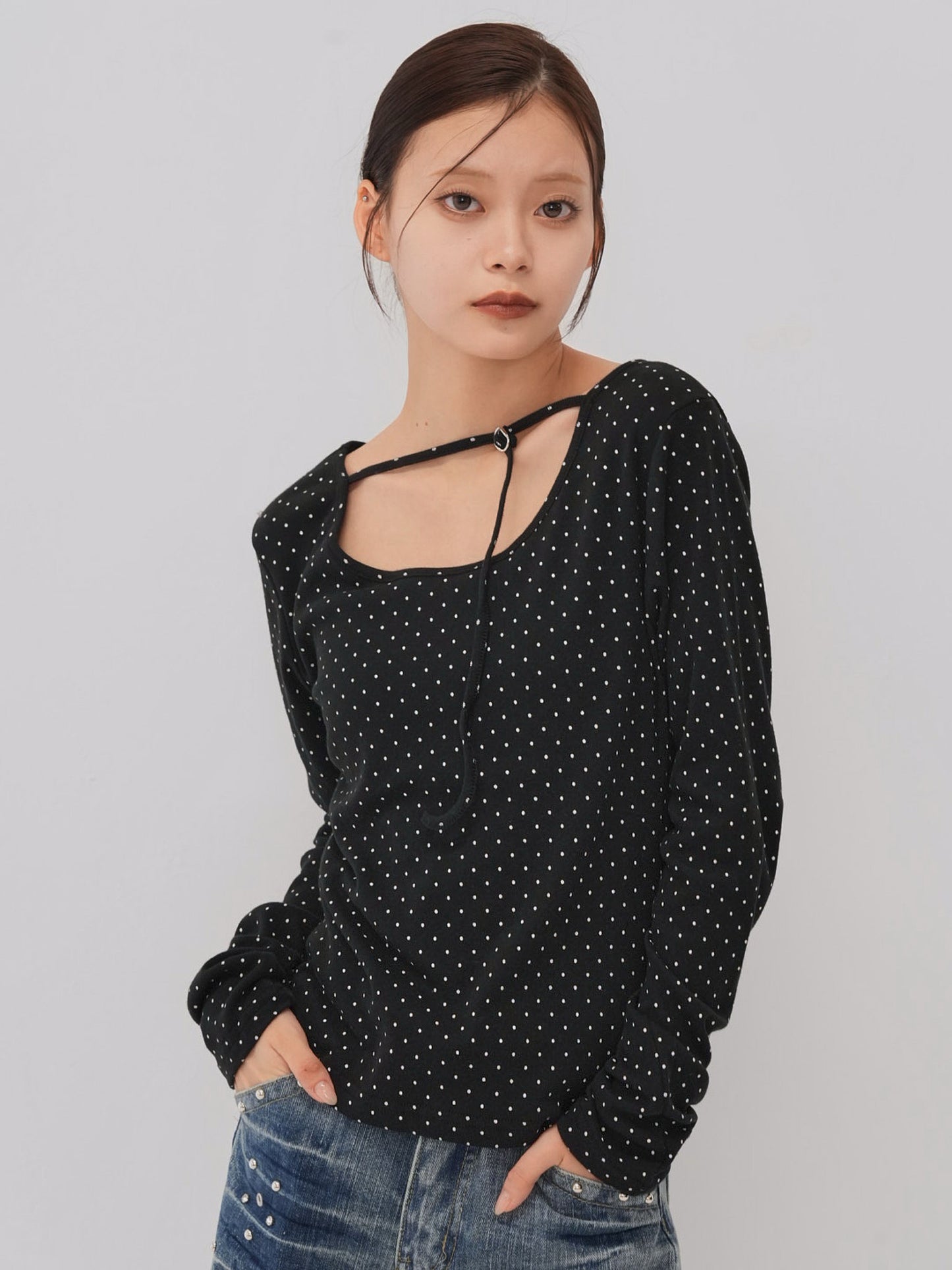 dot strap tops