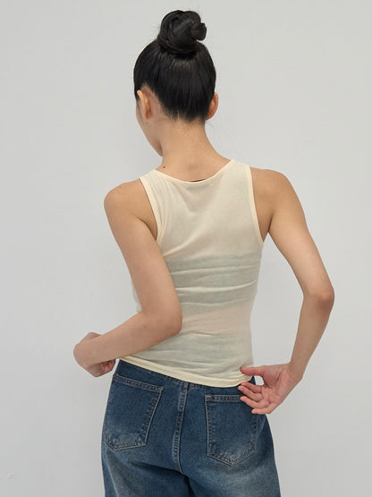 art print tank top