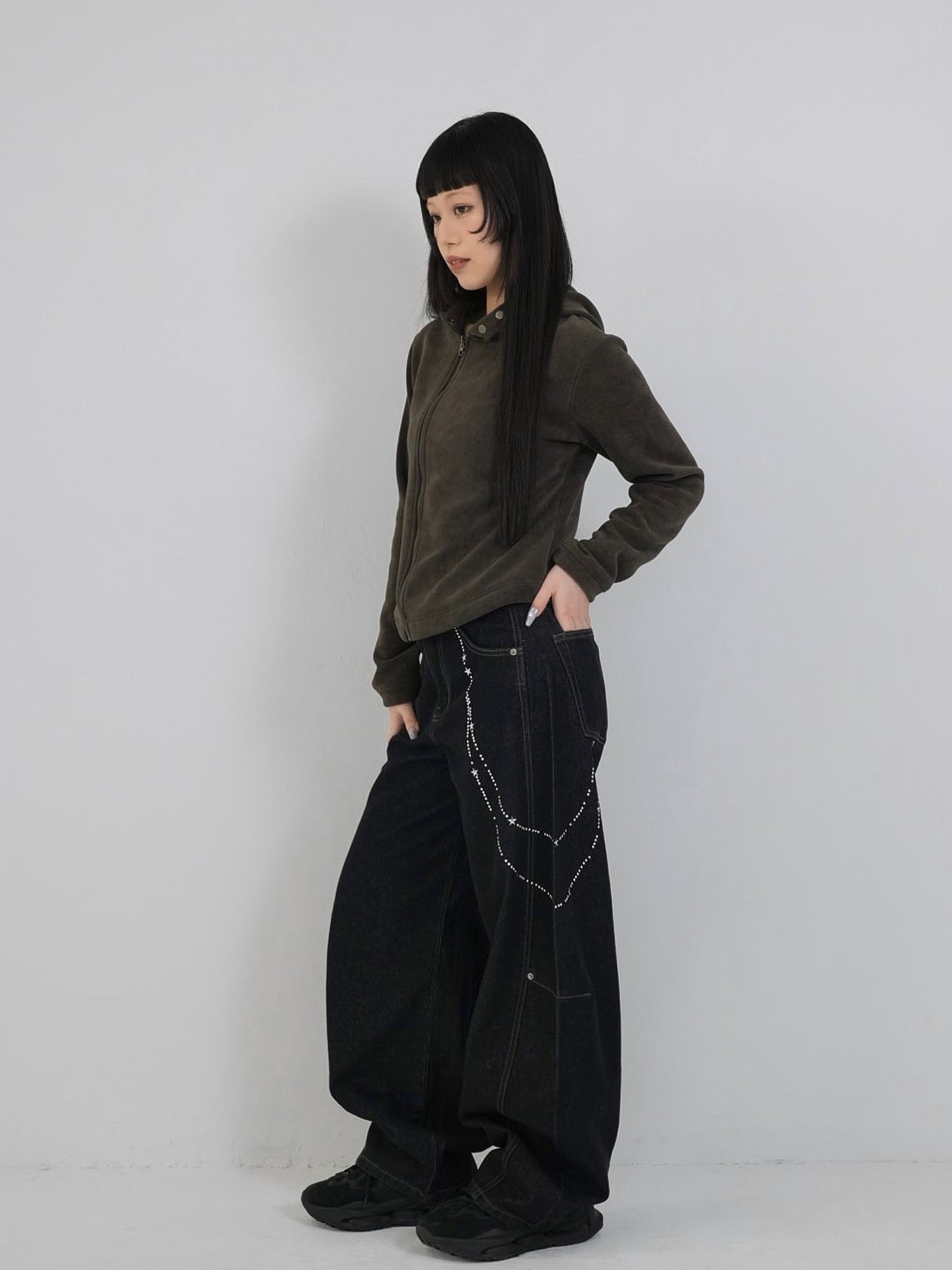 fabric hood zip tops