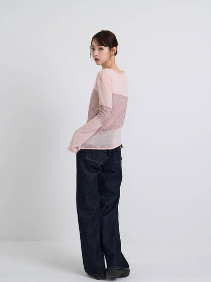 airy open summer knit tops