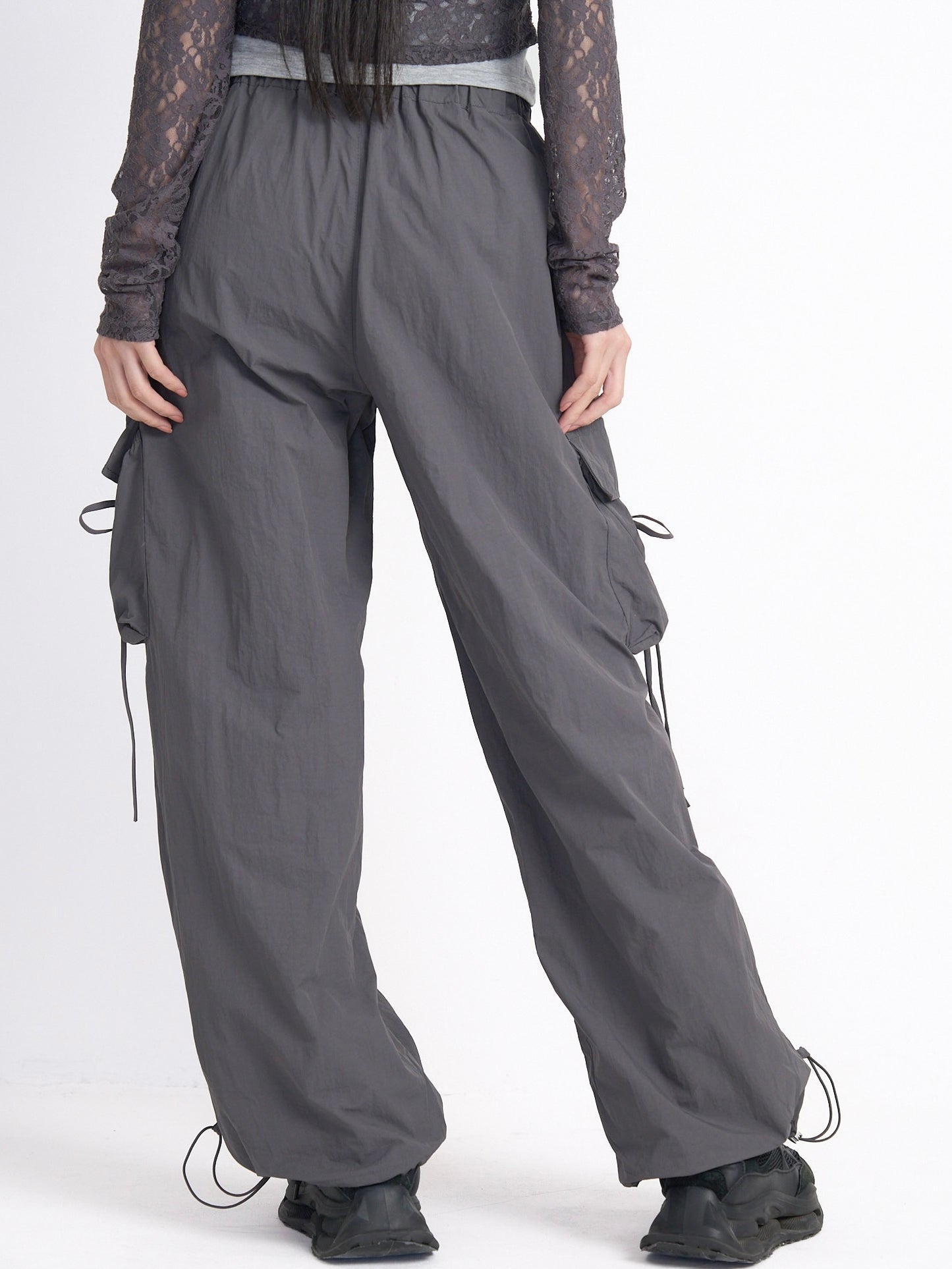 volume drawstring cargo pants