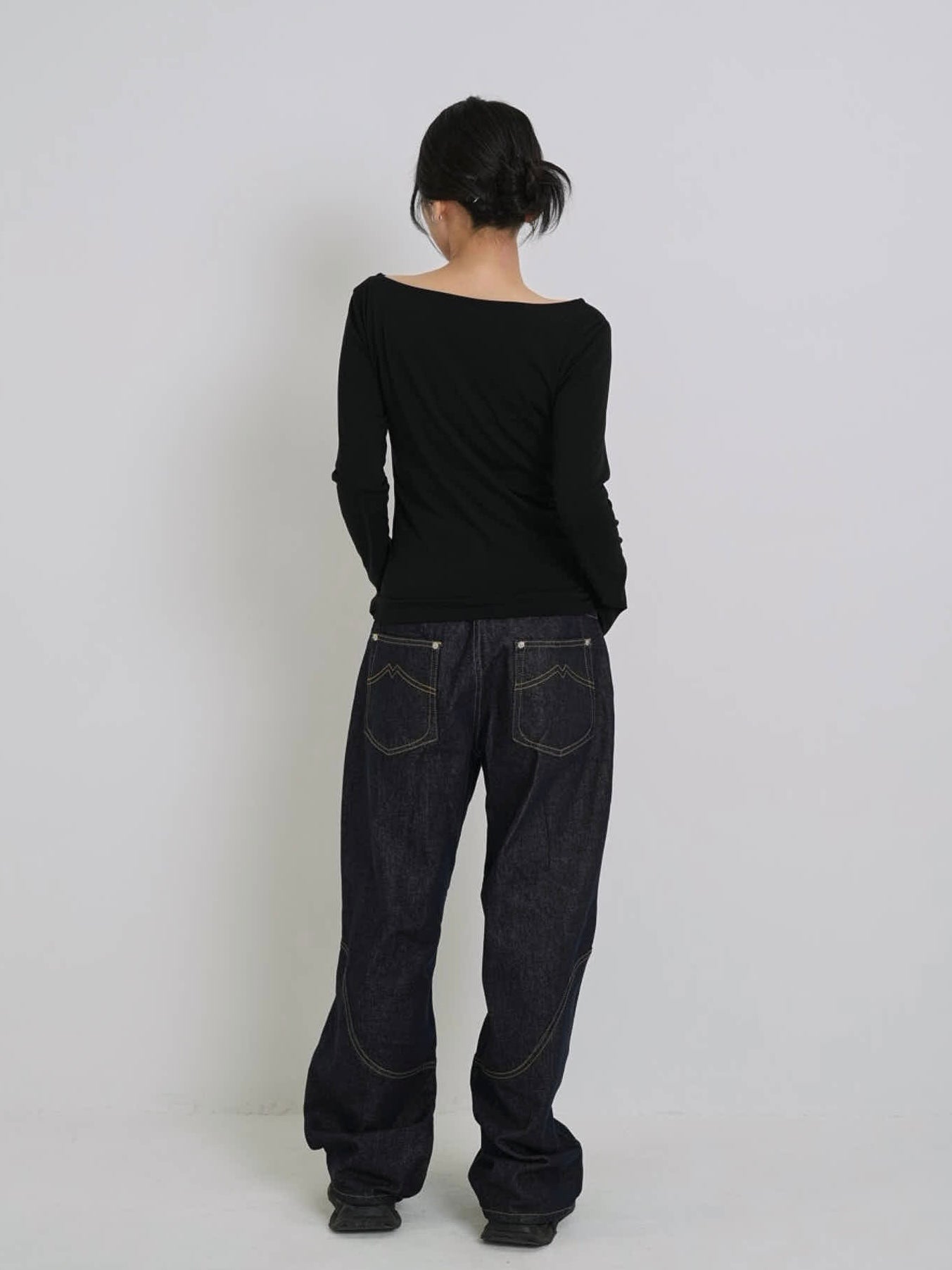 double row button tops