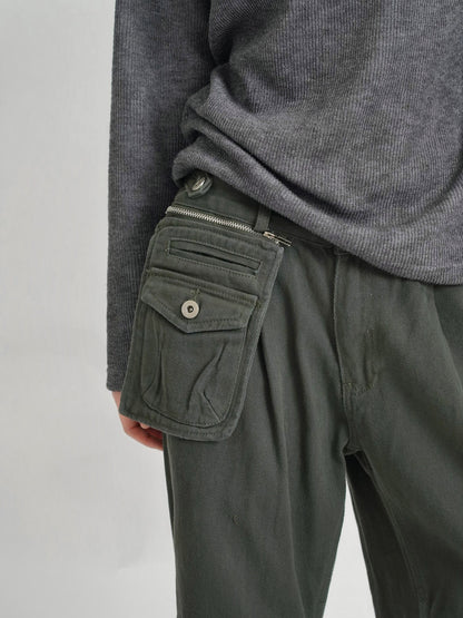 panel pocket cargo pants
