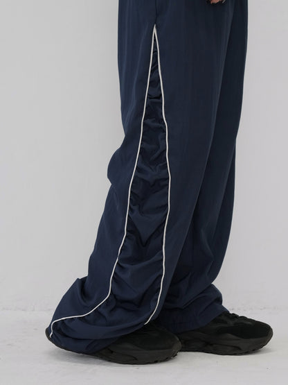 piping shirring pants