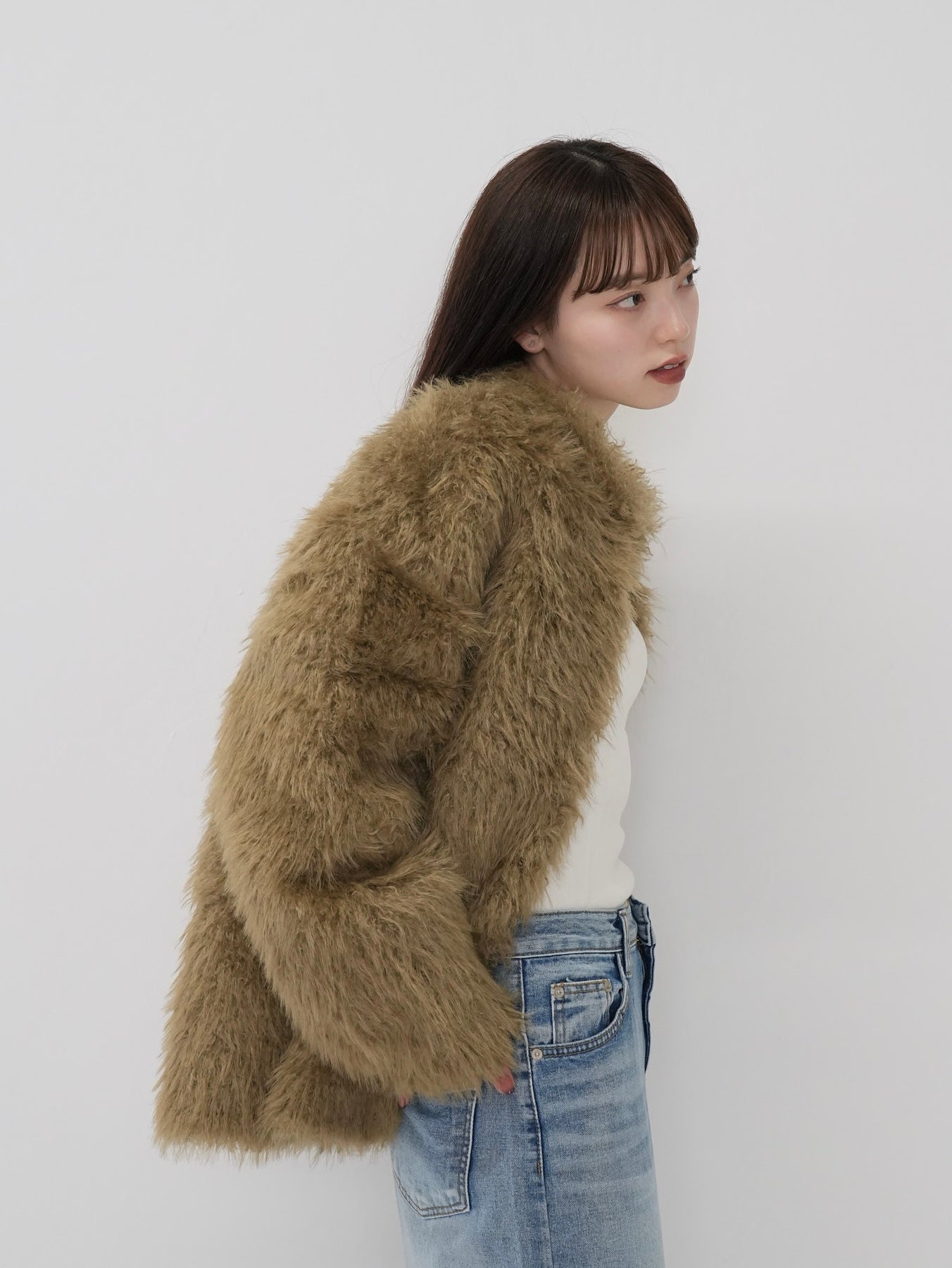 faux fur coat