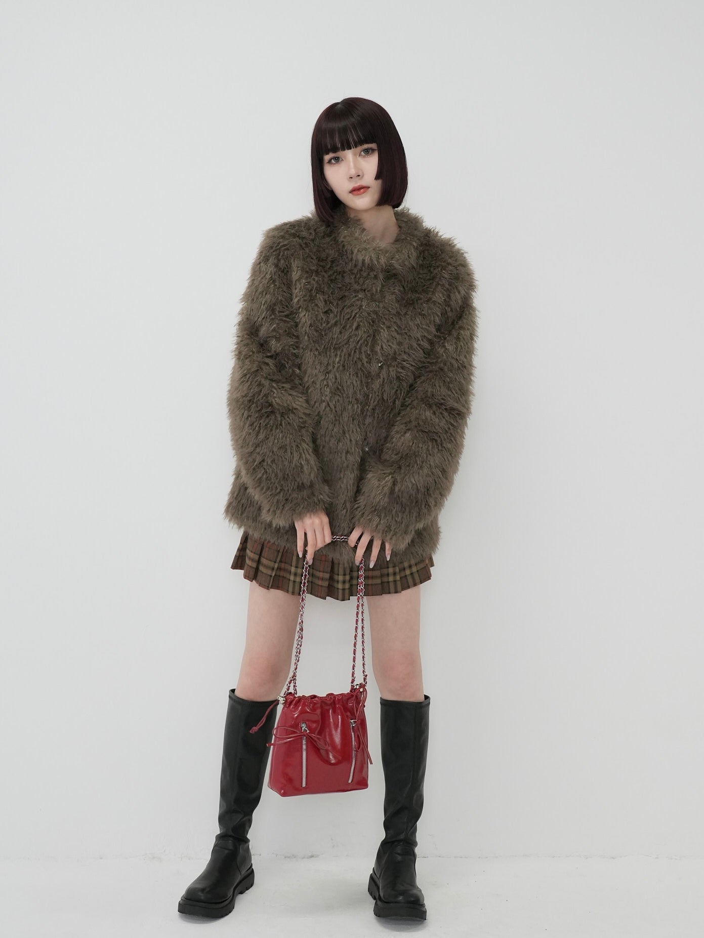 faux fur coat