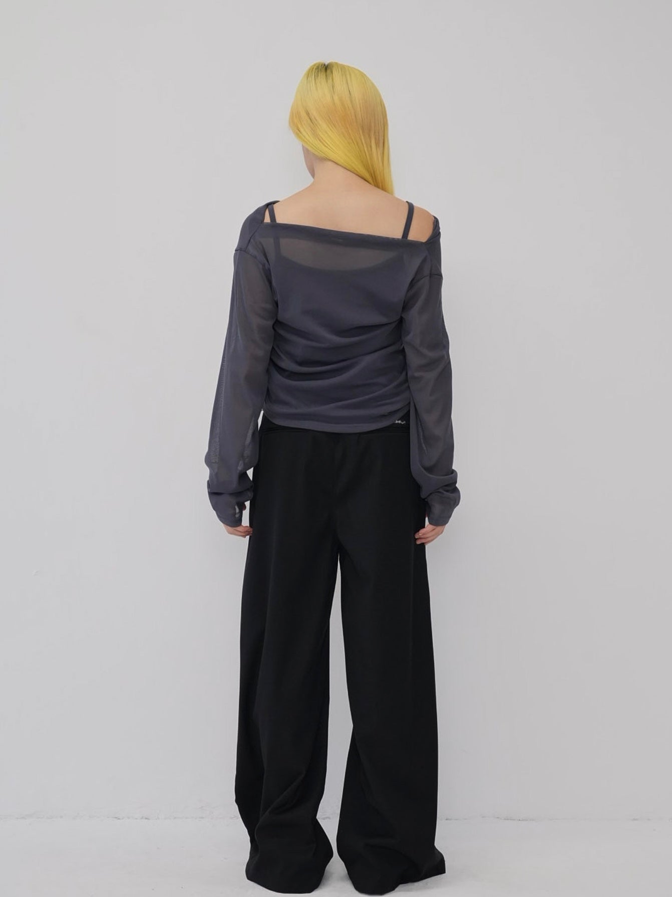 sheer mesh tops