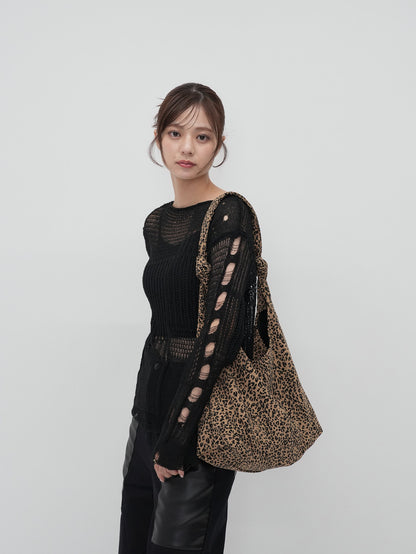 leopard bag