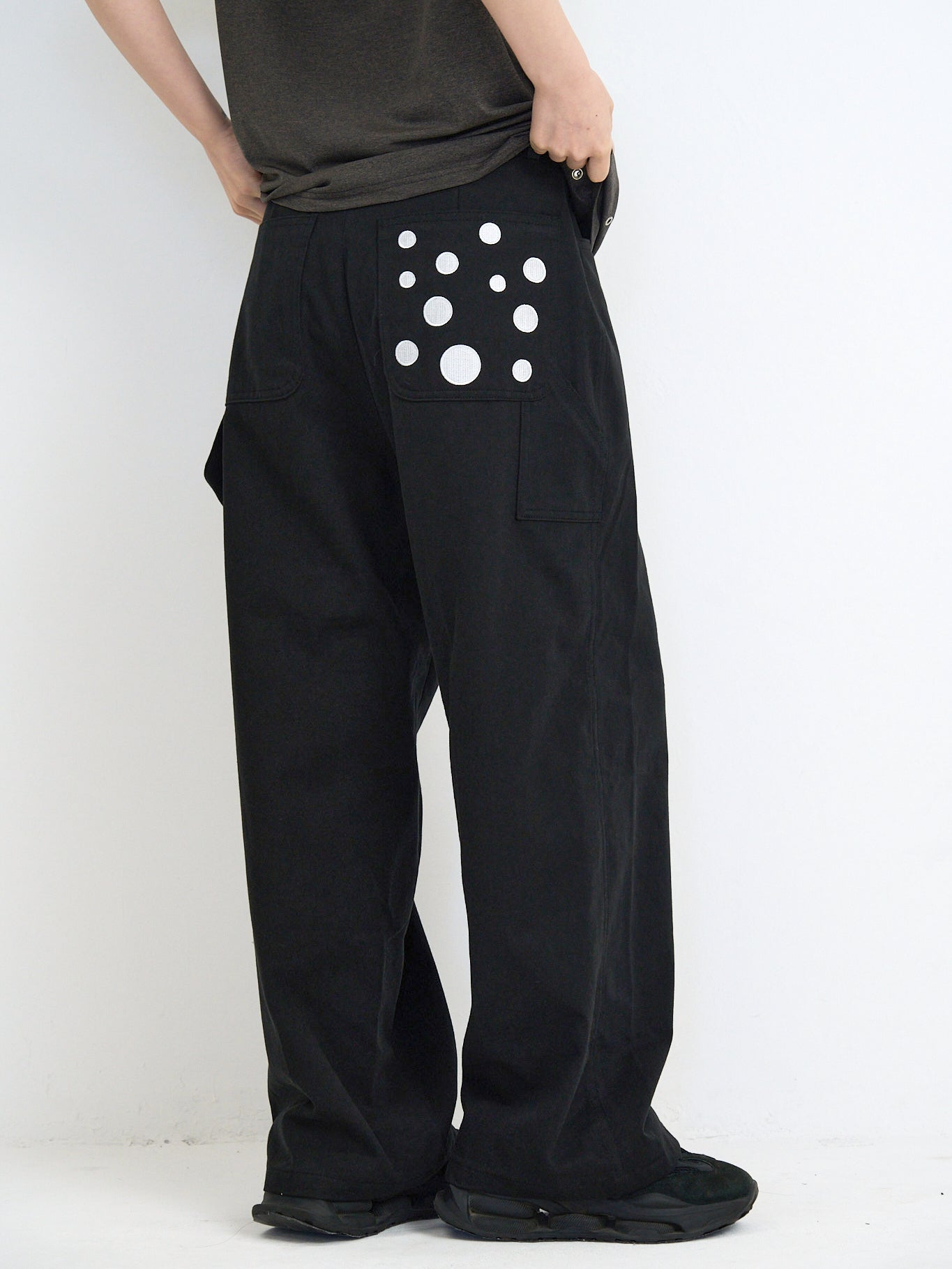dot pocket pants