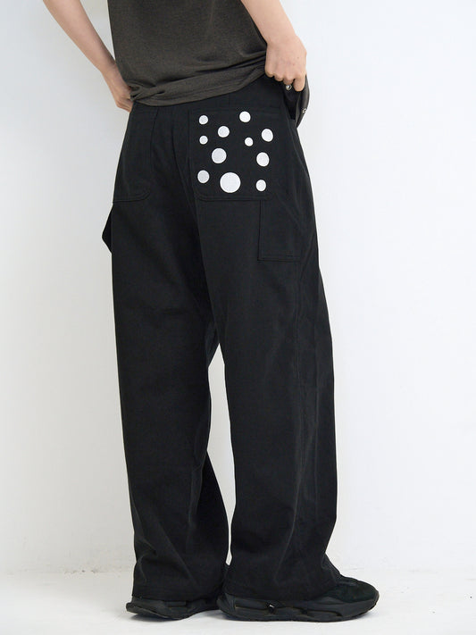 dot pocket pants