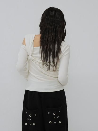 asymmetric shoulder tops