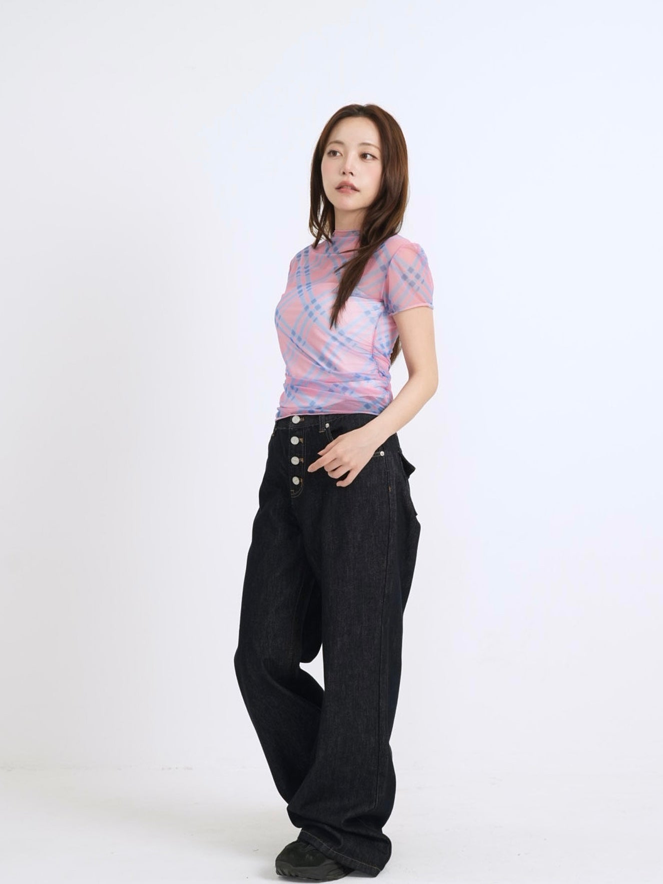 check sheer tops