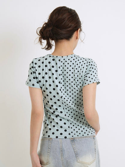panel half dot tops