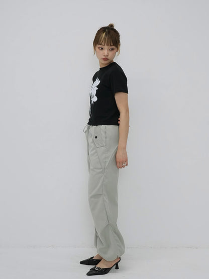 drawstring cargo pants