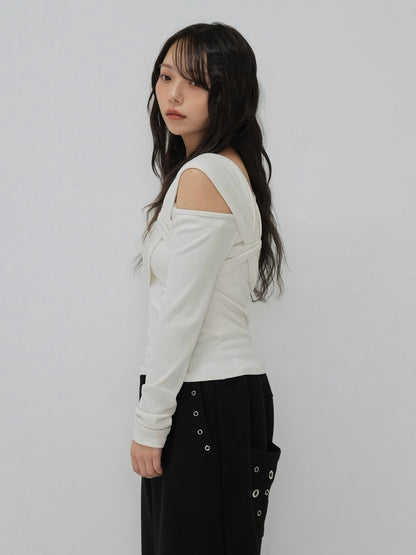 asymmetric shoulder tops