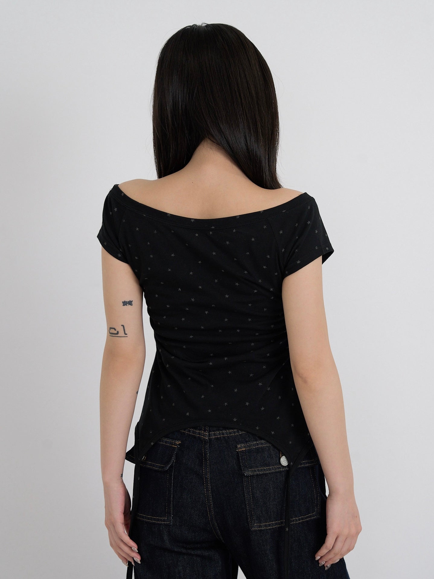 star shirring tops