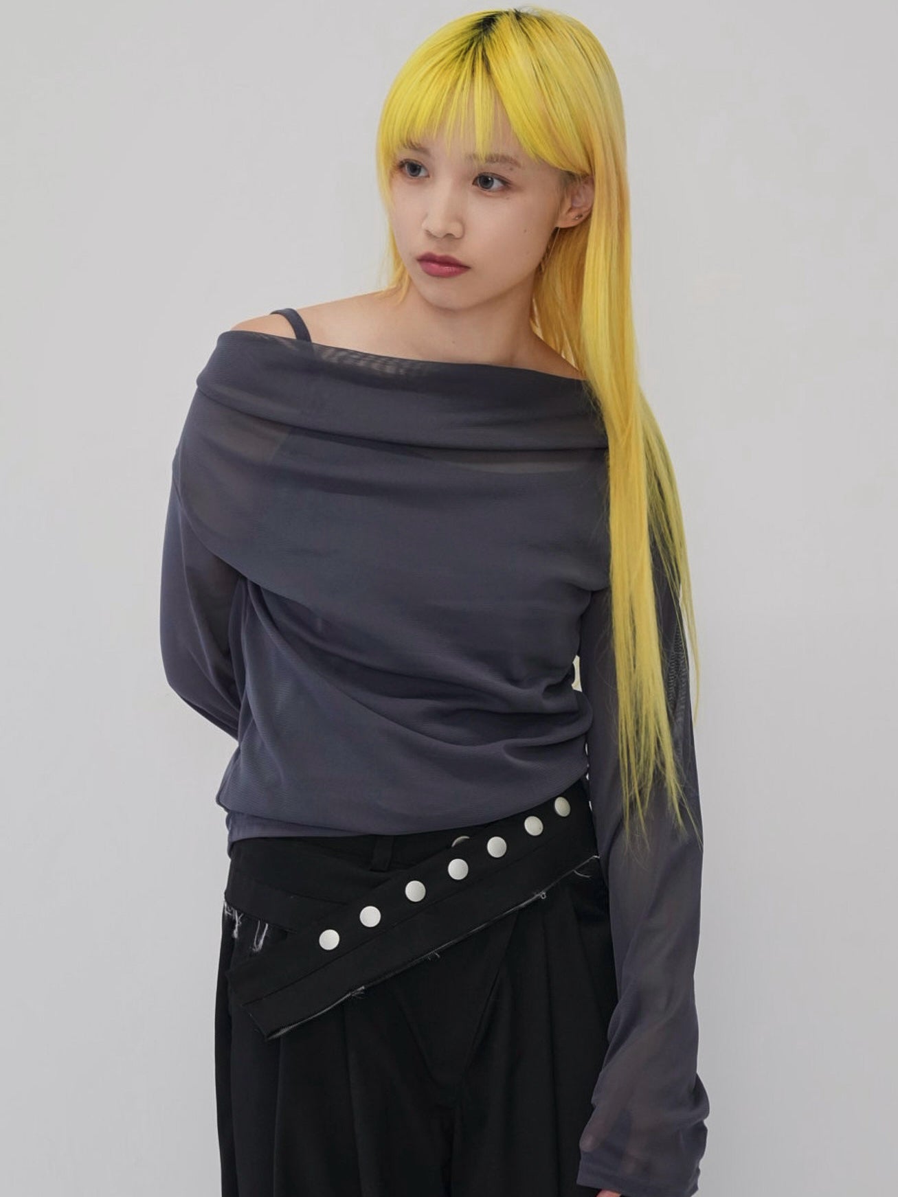 sheer mesh tops