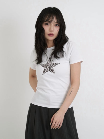 star leopard mini t
