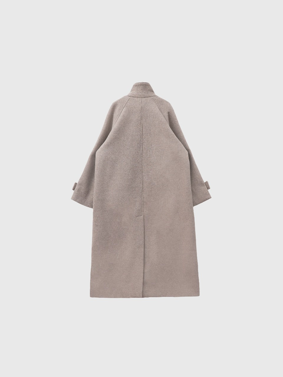 standcollar wool coat