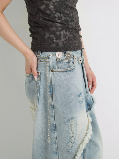 metal chain ball belt