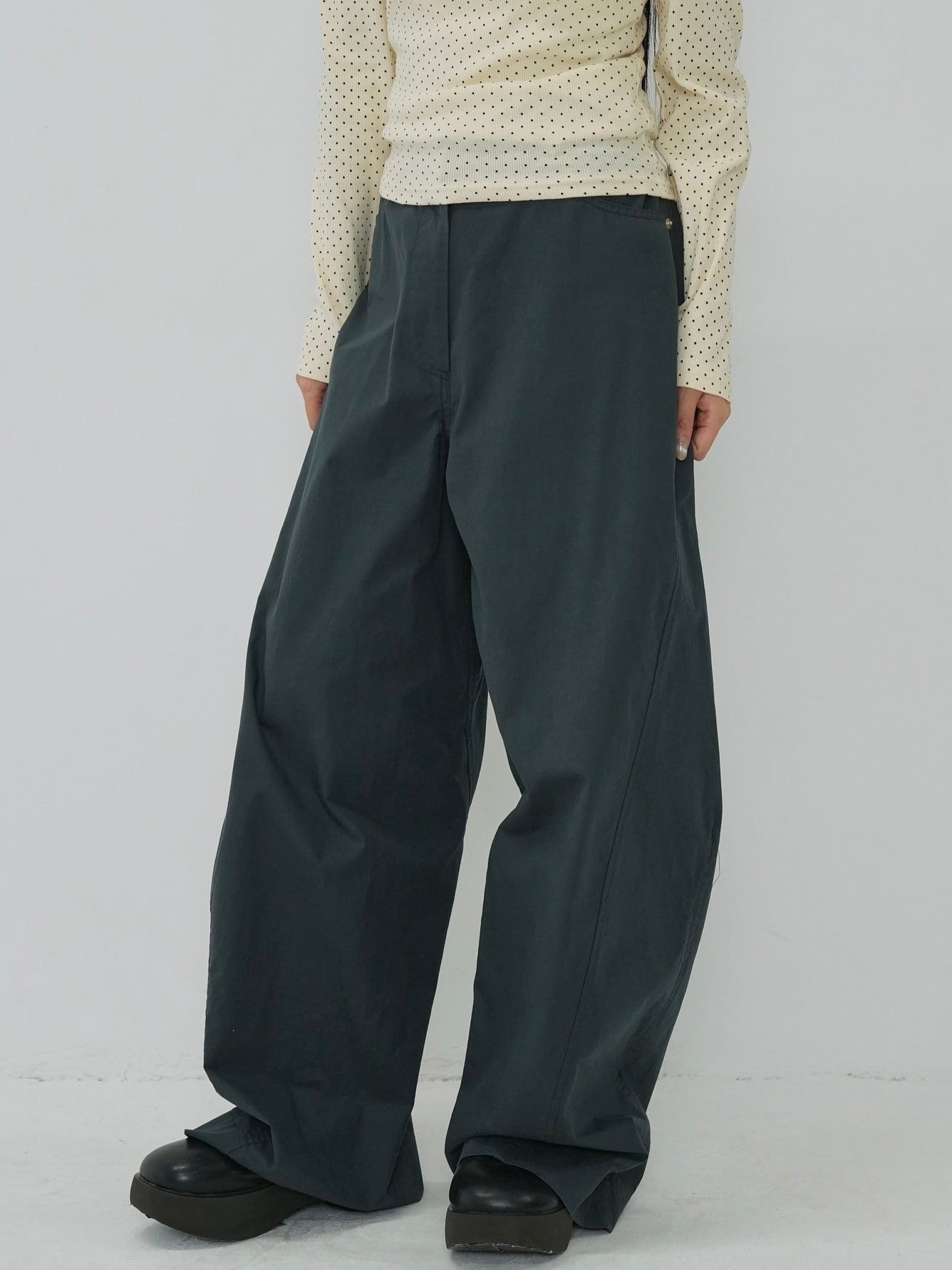 cotton balloon pants