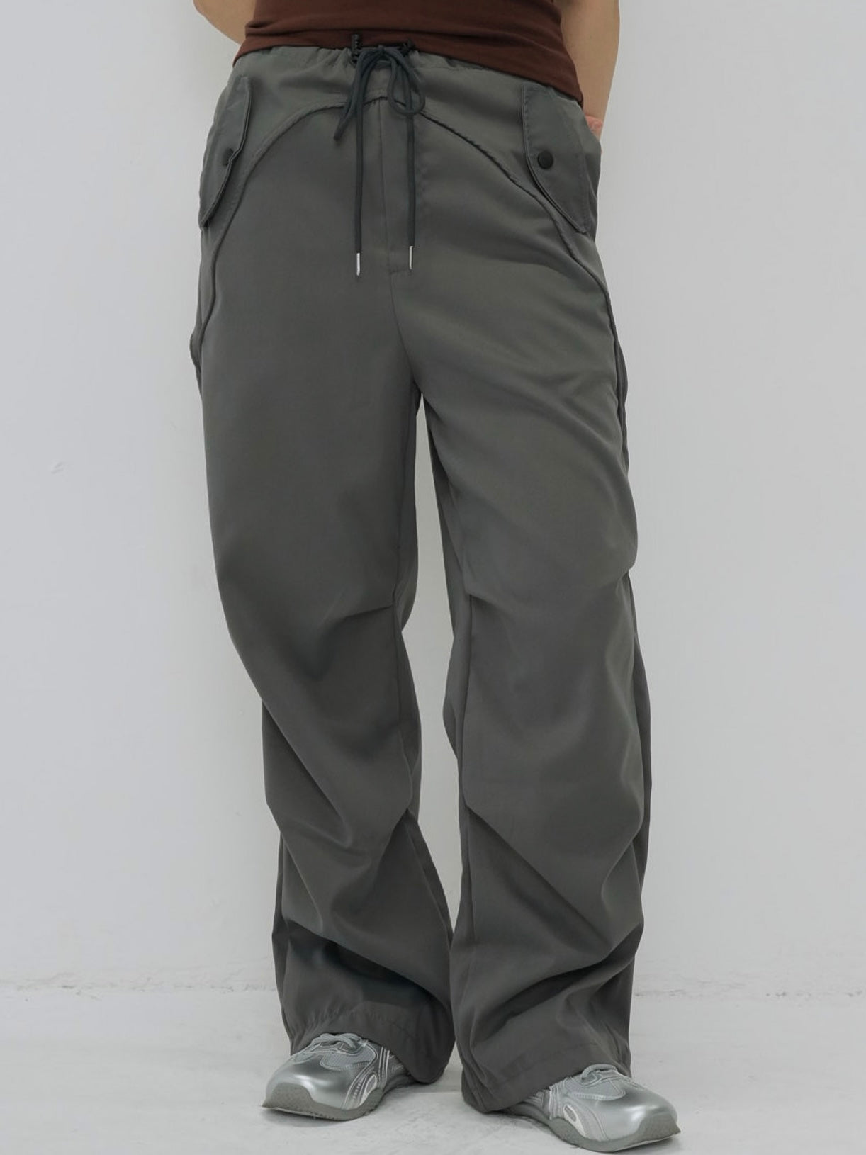drawstring cargo pants