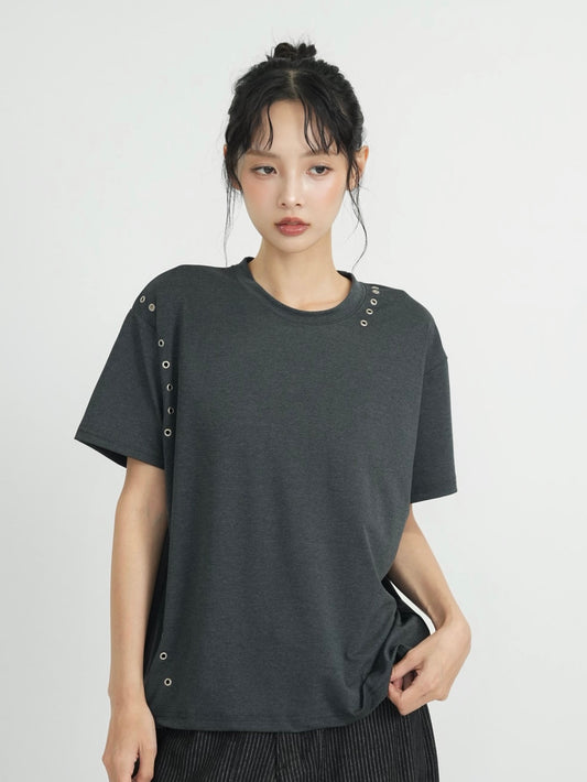 eyelet line tops