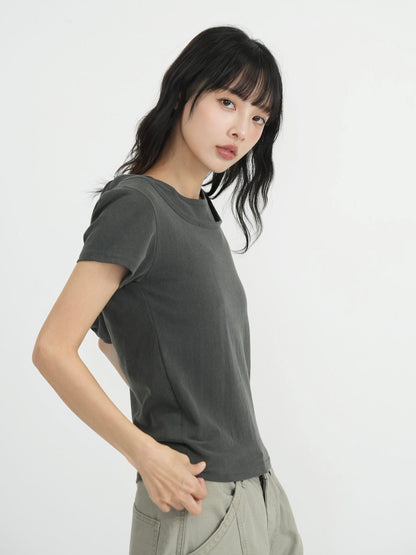 hooded tee tops