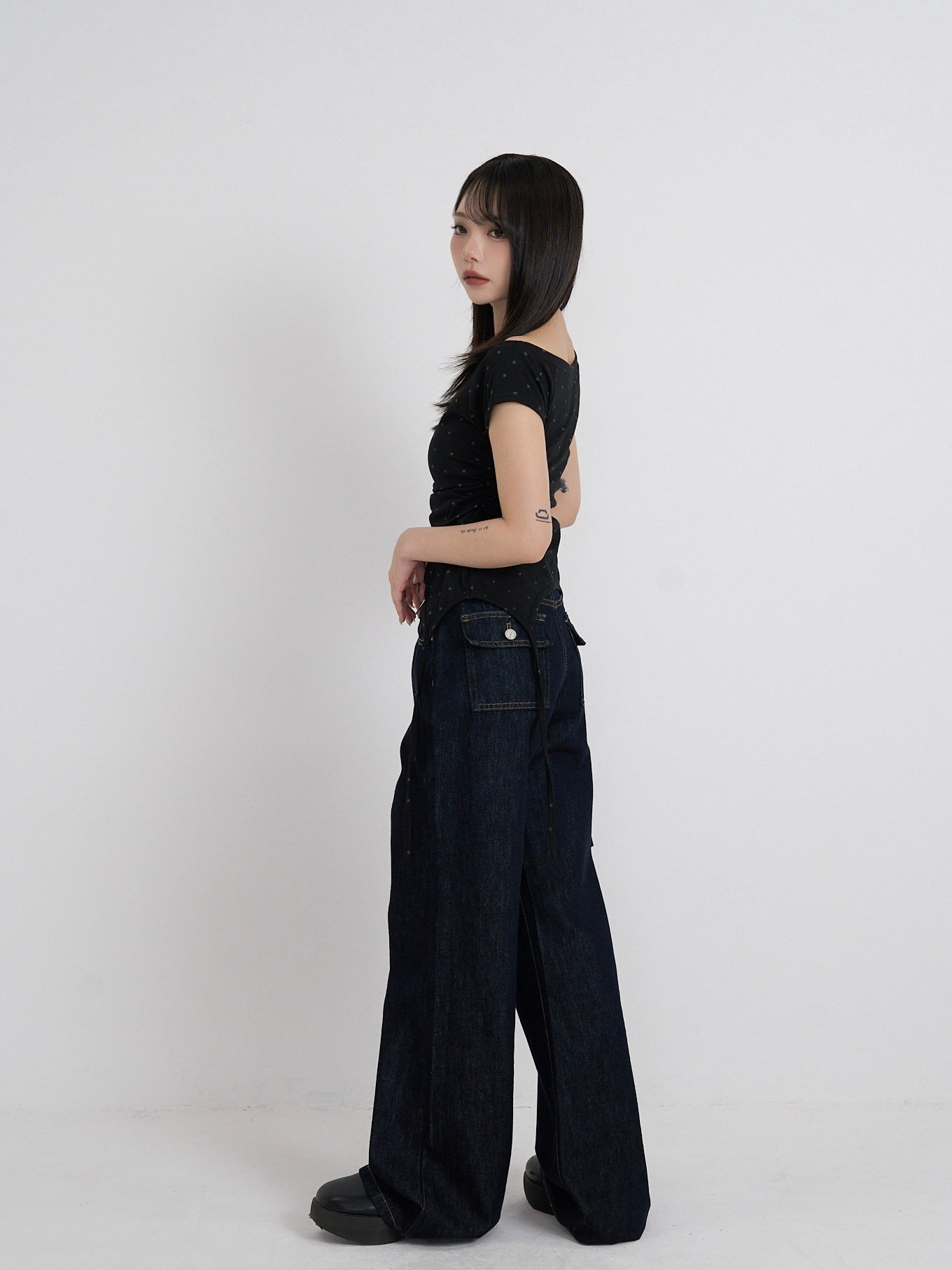 star shirring tops