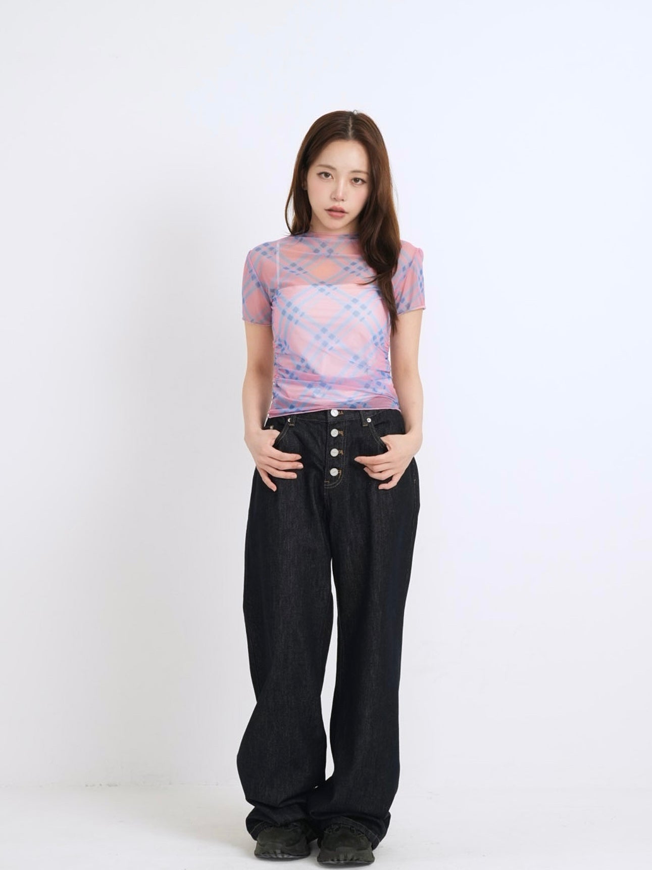 check sheer tops