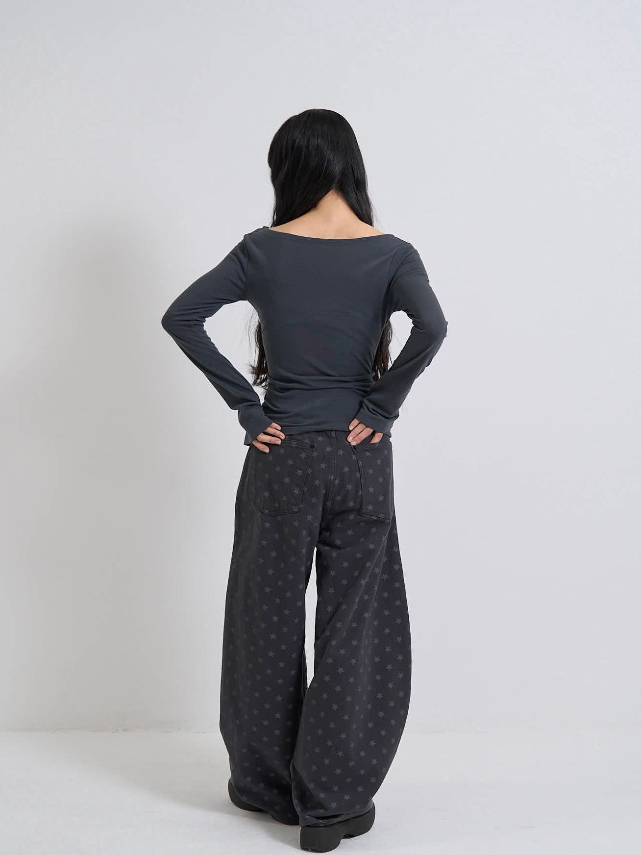 double row button tops