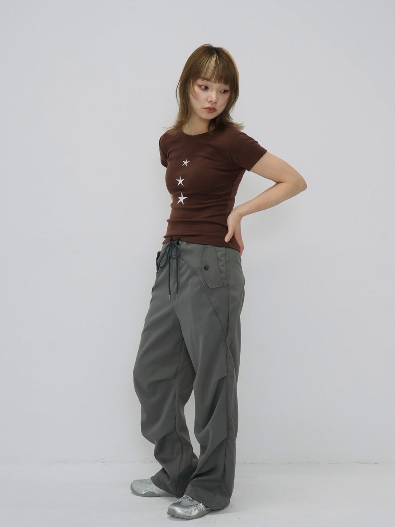 drawstring cargo pants