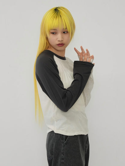 side flare raglan tops
