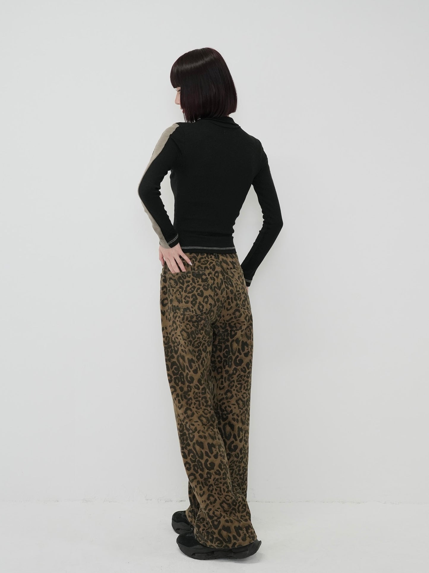 leopard pants