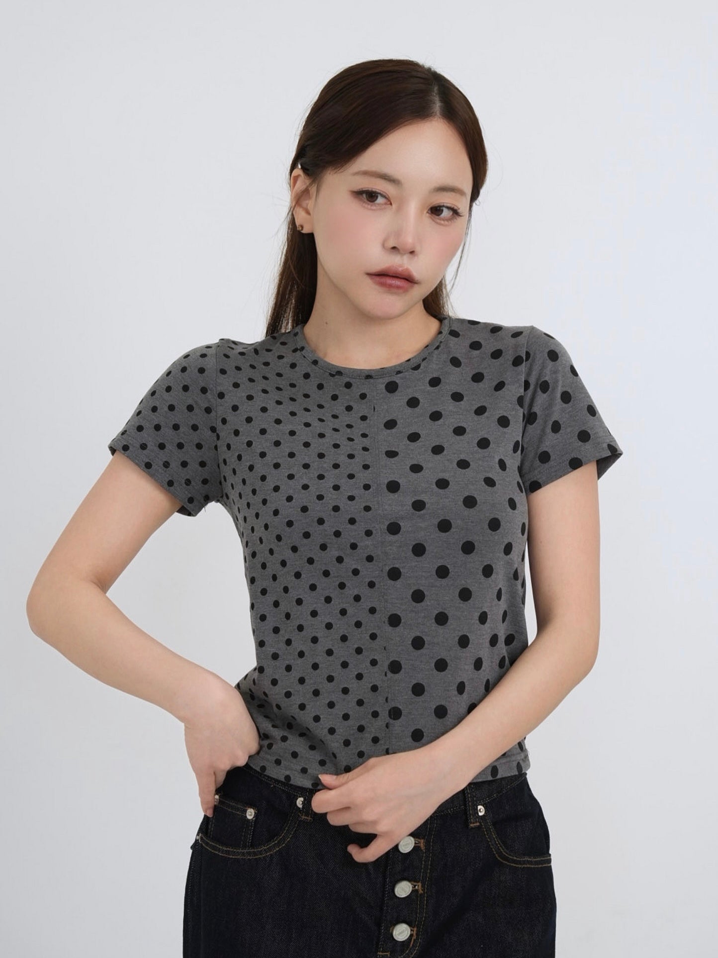 panel half dot tops