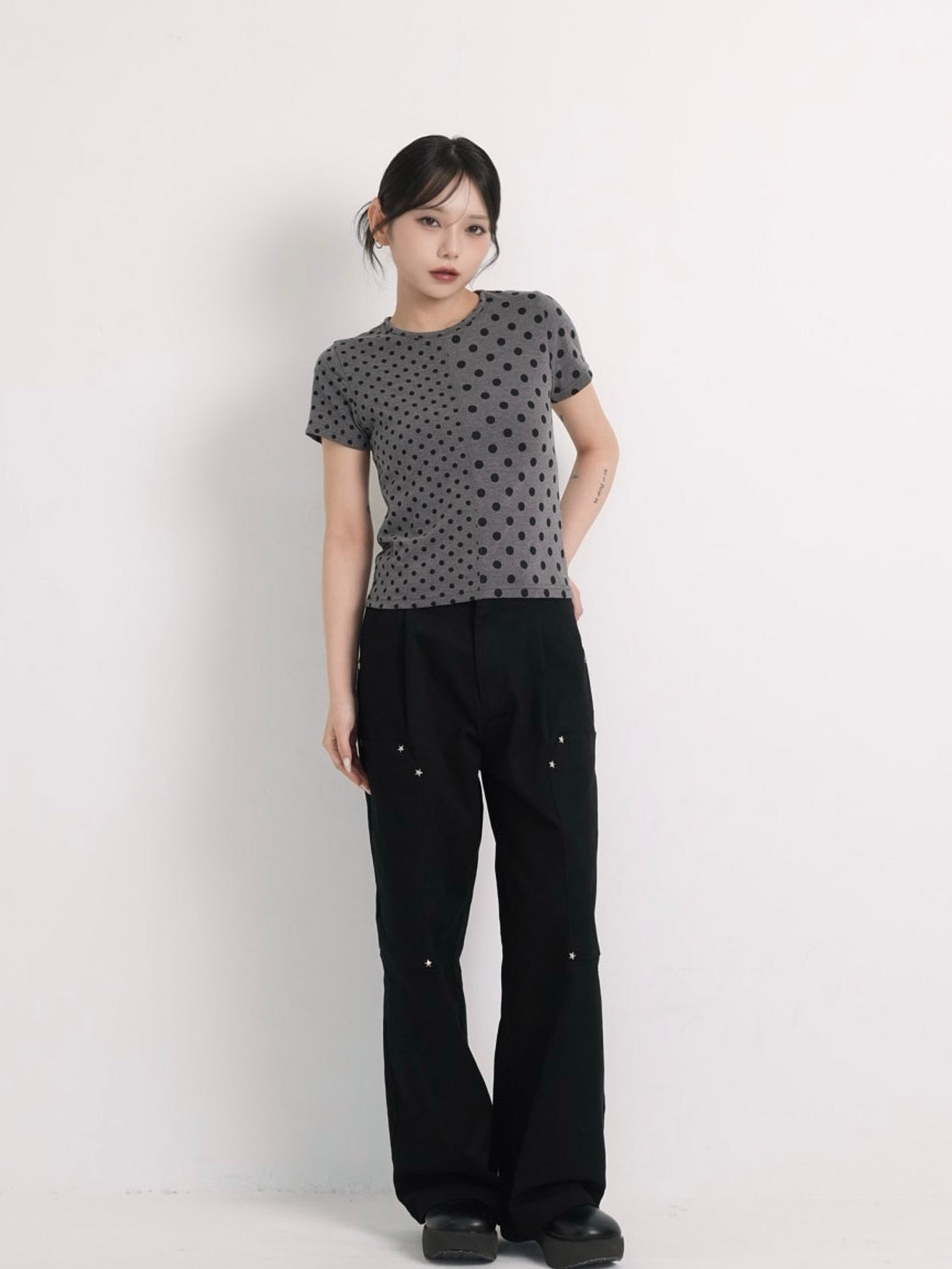 panel half dot tops