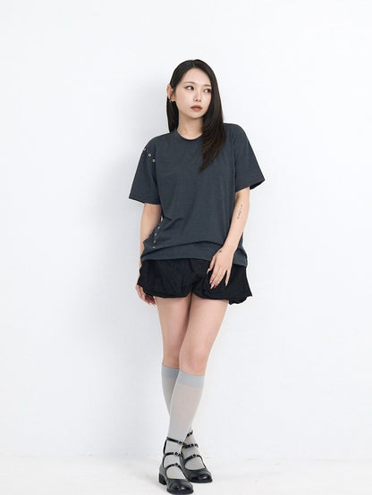 eyelet line tops