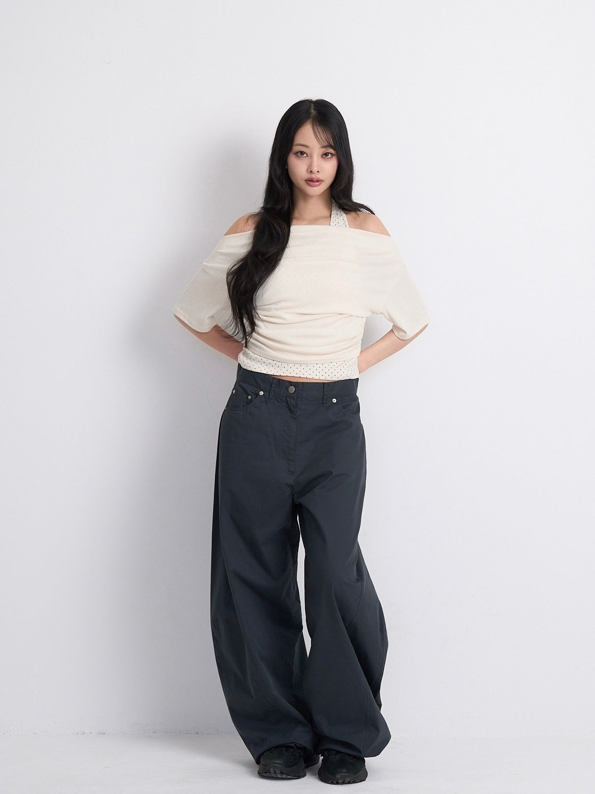 cotton balloon pants